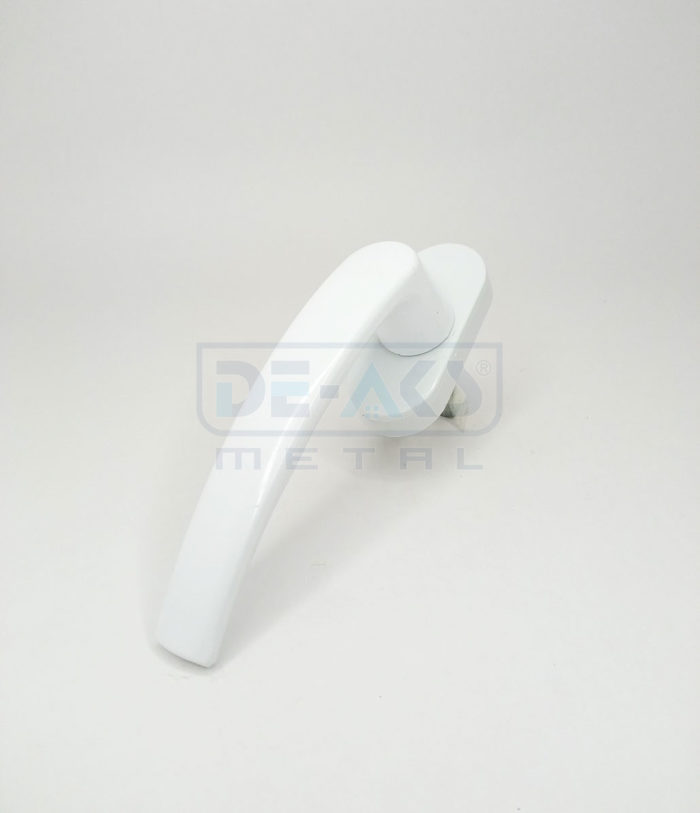 deaks metal plastik pencere kolu beyaz
