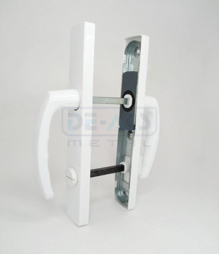 deaks metal wc kapı kolu plastik beyaz