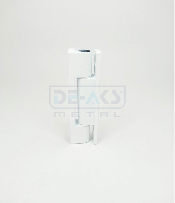 deaks metal zamak menteşe 75-95 mm beyaz