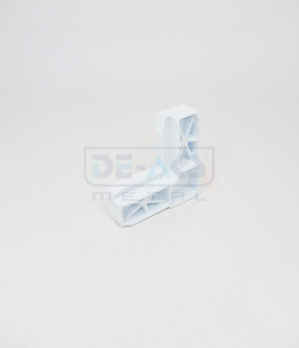 deaks metal sineklik plastik 17x25 köşe takozu beyaz renk